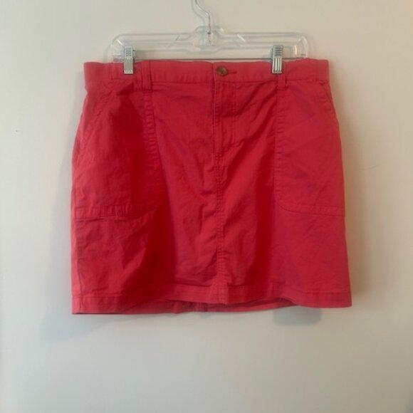 Lee Orange Reg Fit Mid Rise skort, size 16M - Picture 1 of 5